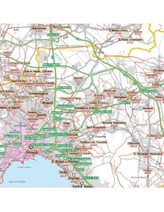Carta stradale con CAP della provincia di Napoli jpg 2