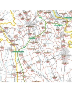 Carta stradale con CAP della provincia di Novara jpg 2