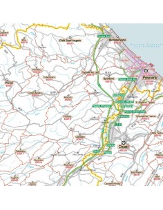 Carta stradale con CAP della provincia di Pescara jpg 2