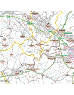 Carta stradale con CAP della provincia di Prato jpg 2