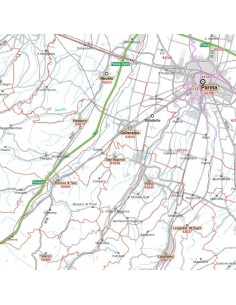 Carta stradale con CAP della provincia di Parma jpg 2