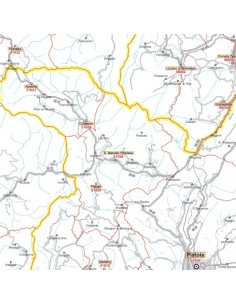 Carta stradale con CAP della provincia di Pistoia jpg 2