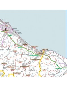 Carta stradale con CAP della provincia di Rimini jpg 2