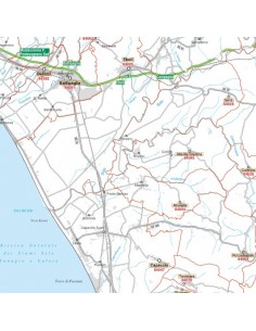 Carta stradale con CAP della provincia di Salerno jpg 2