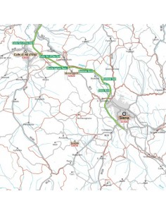 Carta stradale con CAP della provincia di Siena jpg 2