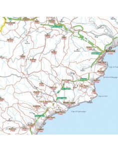 Carta stradale con CAP della provincia di Savona jpg 2