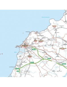 Carta stradale con CAP della provincia di Trapani jpg 2