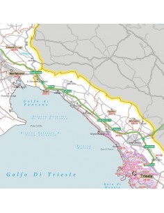 Carta stradale con CAP della provincia di Trieste jpg 2