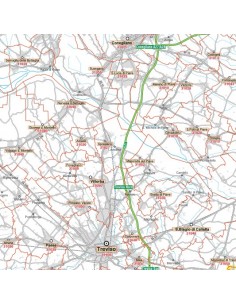 Carta stradale con CAP della provincia di Treviso jpg 2