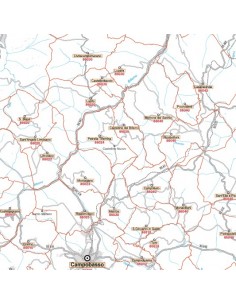 Carta stradale con CAP del Molise jpg 2