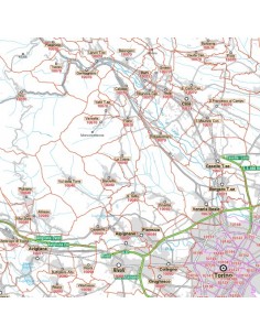 Carta stradale con CAP del Piemonte jpg 2