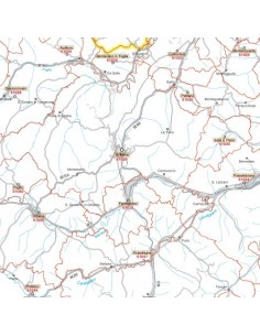 Carta stradale con CAP dell'Umbria jpg 2