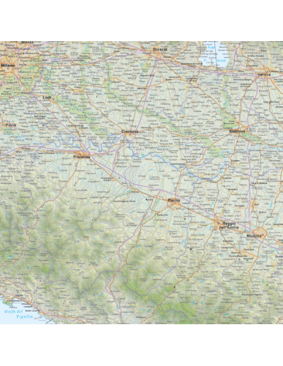 Mappa della Lombardia Magnetica 120x120 cm