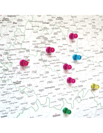 Mappa dei comuni della Campania MAGNETICA...