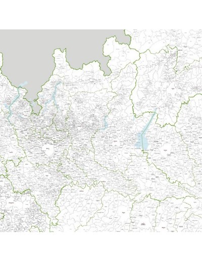 Mappa dei comuni della Lombardia - PANNELLO...