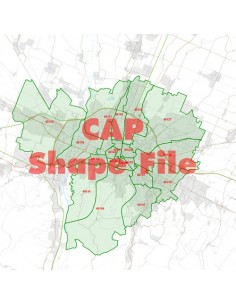 Mappa dei cap di Bologna ShapeFile