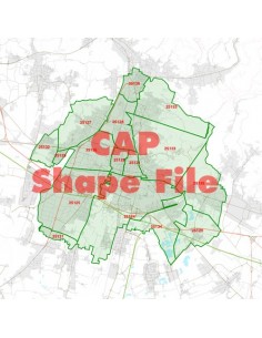 Mappa dei cap di Brescia ShapeFile