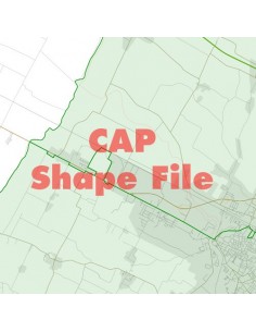 Mappa dei cap di Forlì ShapeFile 2