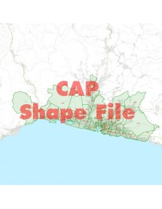 Mappa dei cap di Genova ShapeFile
