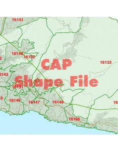 Mappa dei cap di Genova ShapeFile 2