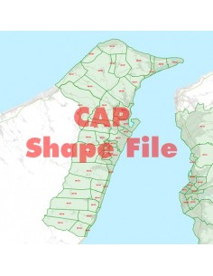 Mappa dei cap di Messina ShapeFile