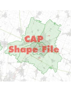 Mappa dei cap di Modena ShapeFile