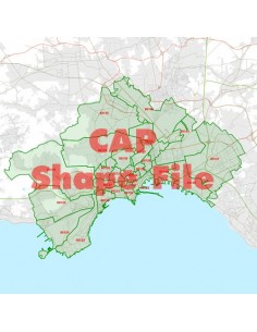 Mappa dei cap di Napoli ShapeFile