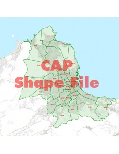 Mappa dei cap di Palermo ShapeFile