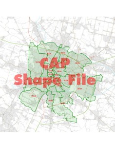 Mappa dei cap di Padova ShapeFile