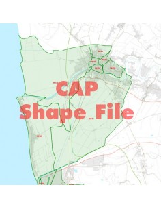 Mappa dei cap di Pisa ShapeFile