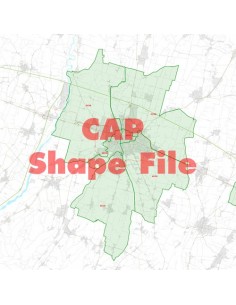 Mappa dei cap di Parma ShapeFile