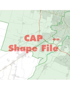 Mappa dei cap di Parma ShapeFile 2