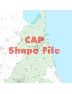 Mappa dei cap di Ravenna ShapeFile