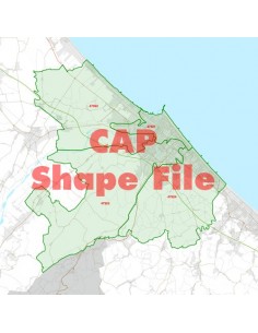 Mappa dei cap di Rimini ShapeFile