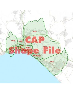 Mappa dei cap di Salerno ShapeFile