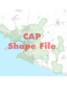 Mappa dei cap di Taranto ShapeFile