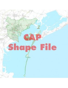 Mappa dei cap di Venezia ShapeFile