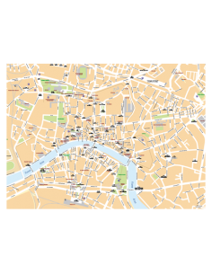 Mappa di Siena pdf vettoriale