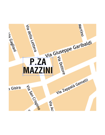 Mappa di Catania pdf vettoriale