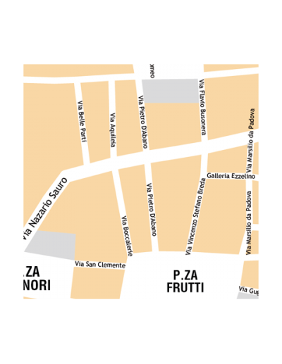 Mappa di Padova pdf vettoriale