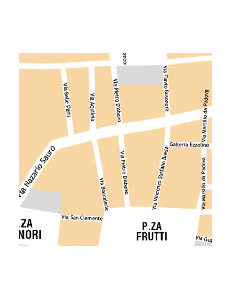 Mappa di Padova pdf vettoriale