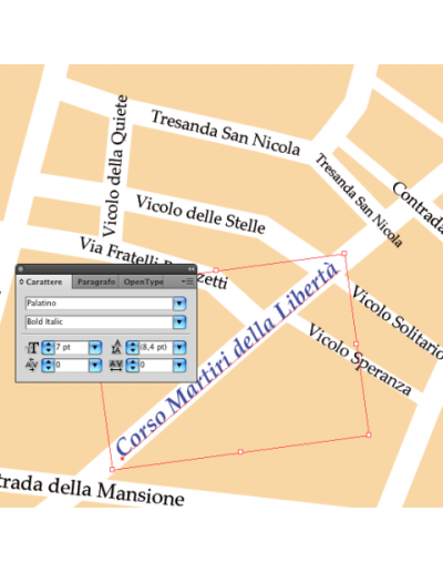 Mappa di Brescia pdf vettoriale