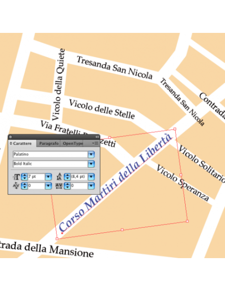 Mappa di Brescia pdf vettoriale