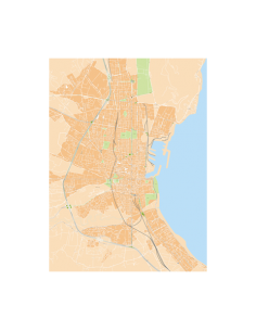 Mappa di Palermo pdf vettoriale
