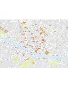 Mappa di Firenze pdf vettoriale