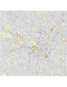 Mappa di Milano pdf vettoriale