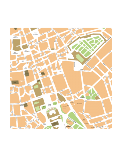 Mappa di Roma pdf vettoriale