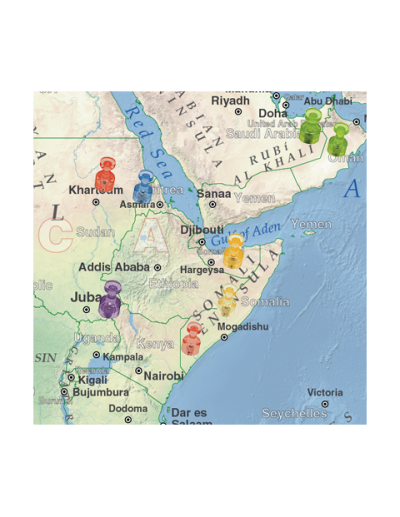 Mappa del Mondo Fisica MAGNETICA - 100 x 50 cm