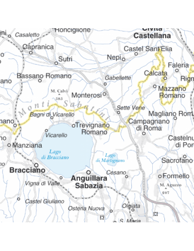 Mappa del Lazio MAGNETICA 100x125 cm