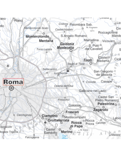 Mappa del Lazio MAGNETICA 100x125 cm